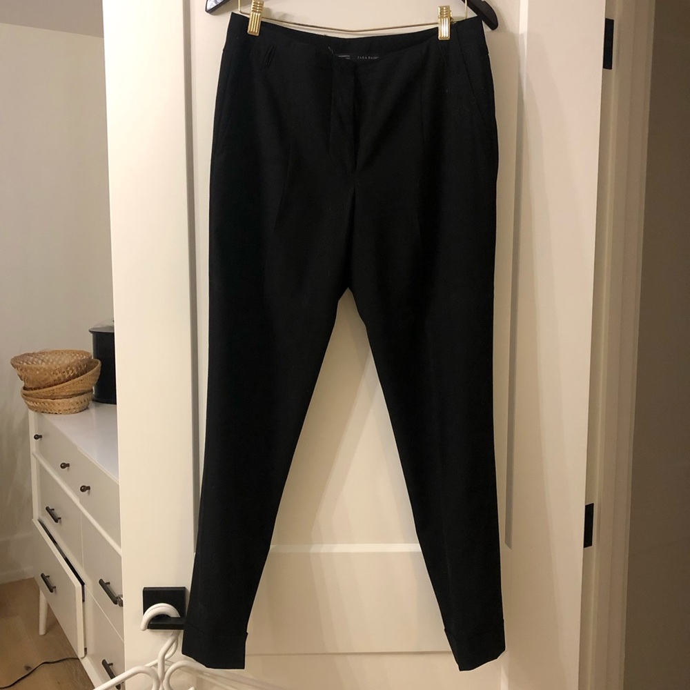 Zara straight leg trousers